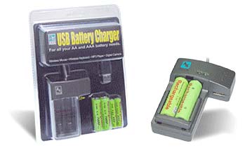 Incarcator acumulatori USB